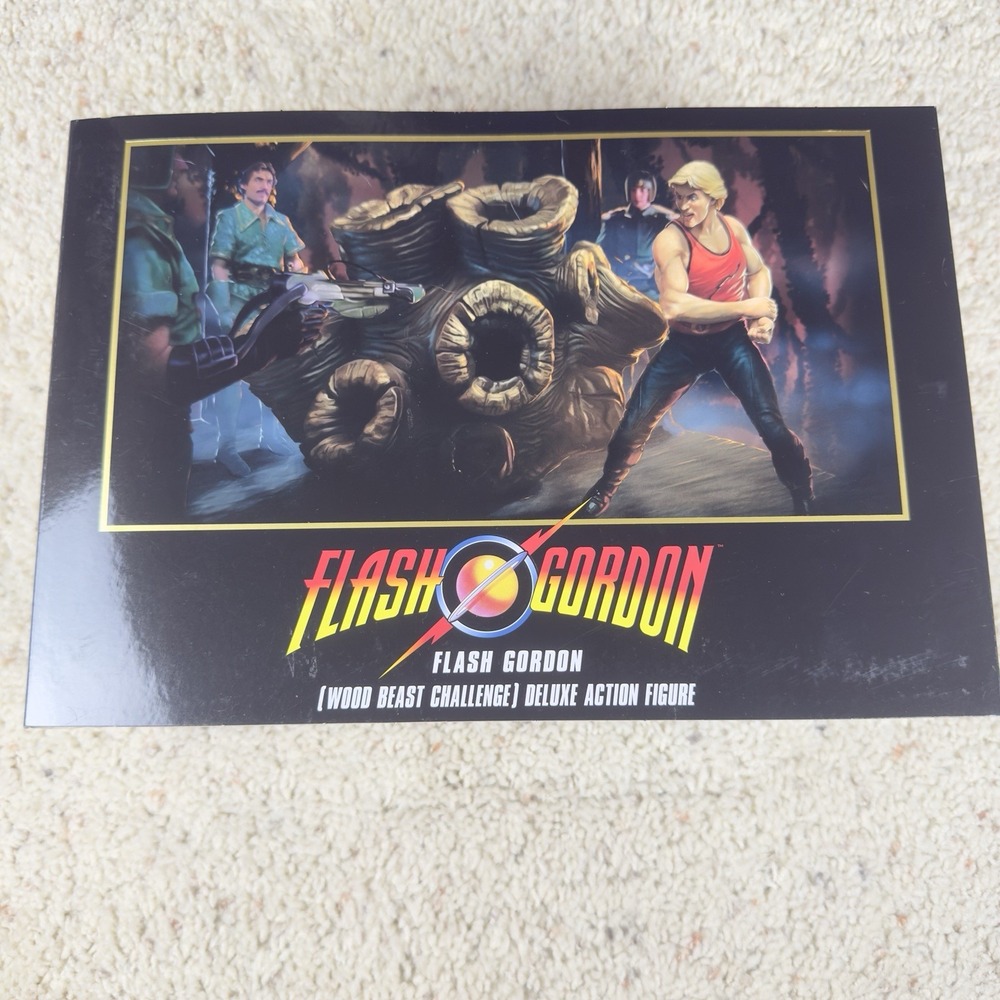 FLASH GORDON NECA WOOD BEAST CHALLENGE SET (San Diego Comic Con Exclusive) NEW